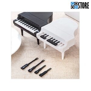 Mini-tiibklaverisse disainitud suupiste tikkude komplekt, valge