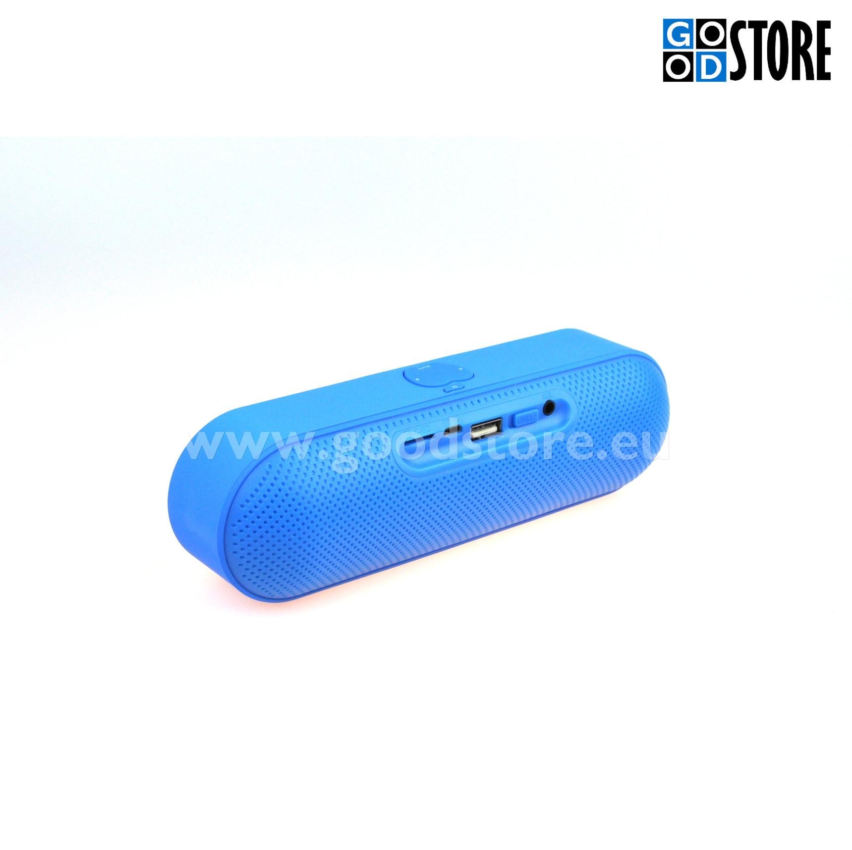 Kõlar, kaasaskantav sinihambaühendusega (Beats Pill Plus kujuga), sinine