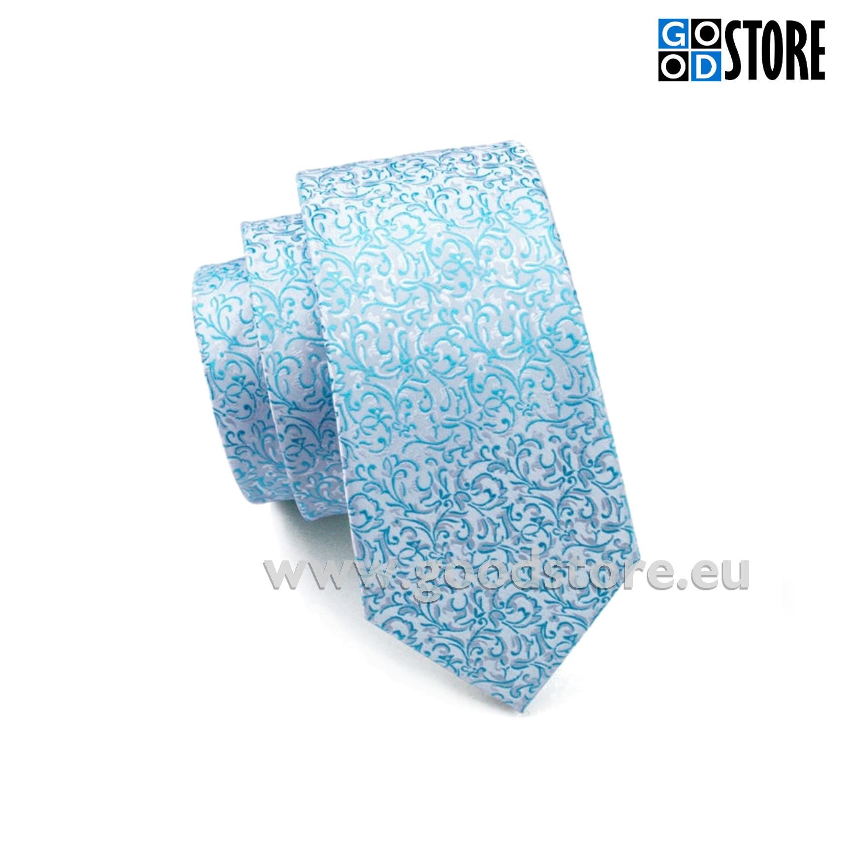 Lipsu kinkekarp mansetinööpide ja rinnataskurätikuga, helesinine