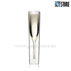 Šampanja pokaal, lahe klaasist silindrisse puhutud pokaal