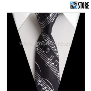 Lips, noodirea ja nootide mustriga, stiilne, kitsas