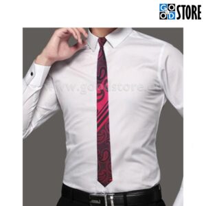 Luksuslik lips, tumepunane mustriga, stiilne! KUUM TOODE!