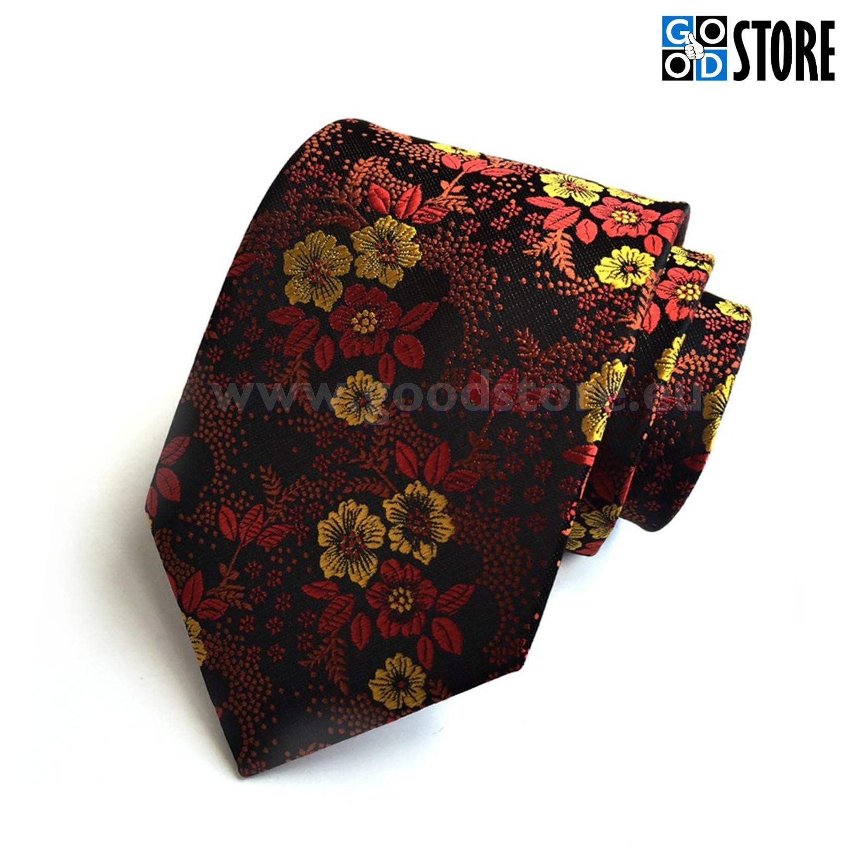 Luksusliku lipsu komplekt, stiilse pruuni mustriga