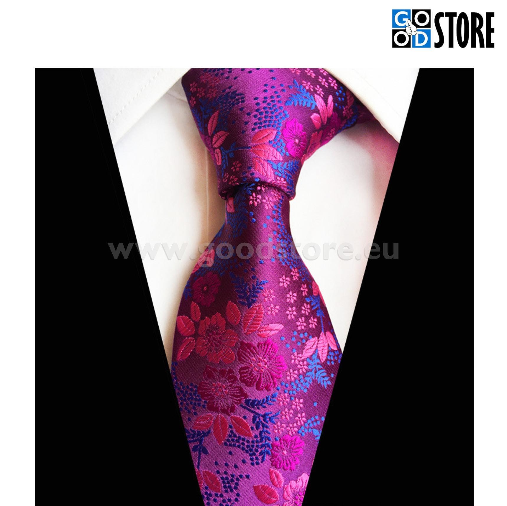 Luksuslik lips, värske violetse mustriga