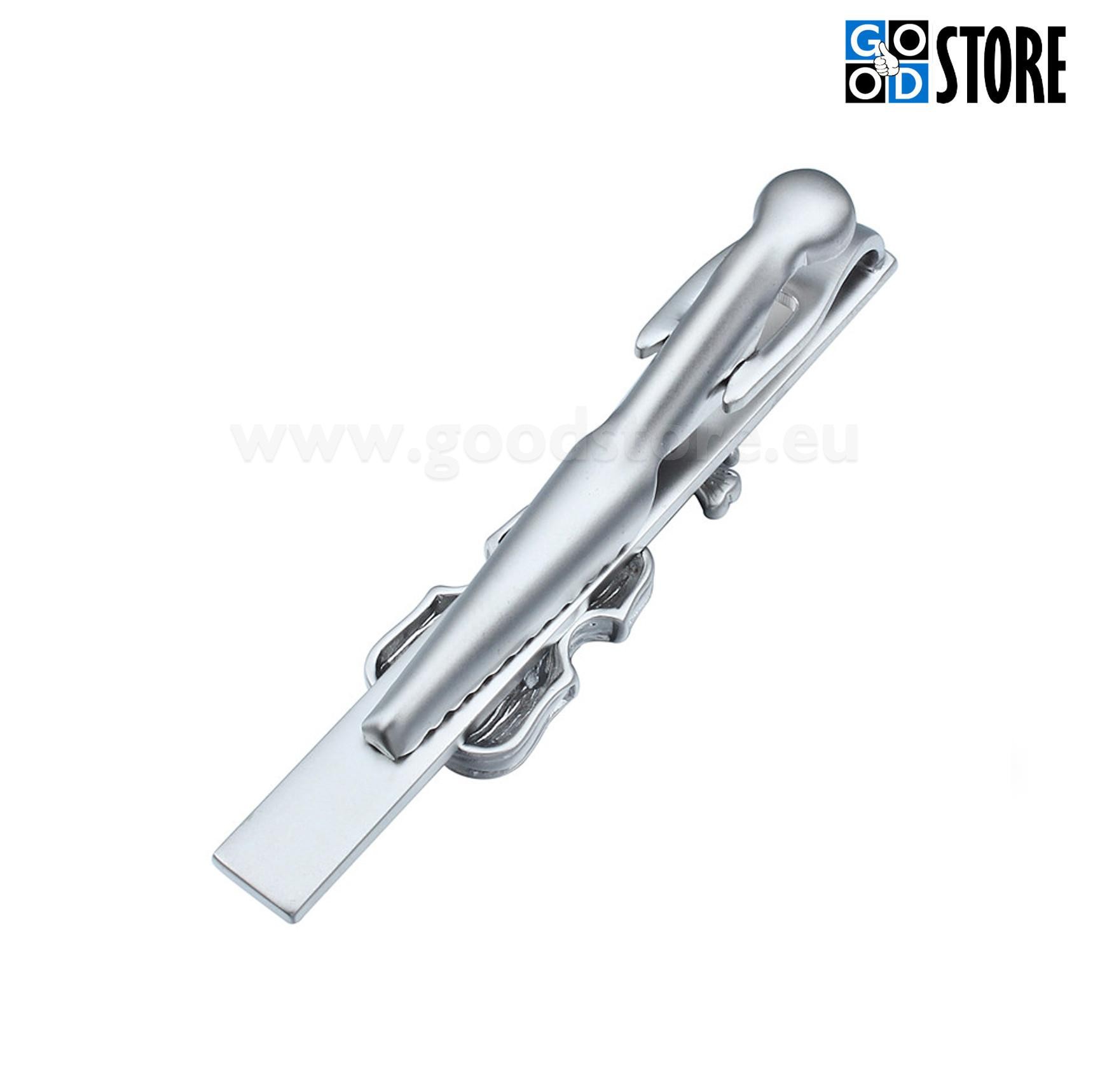 Luksuslik lipsunõel viiuliga, väga detailne viiuli koopia