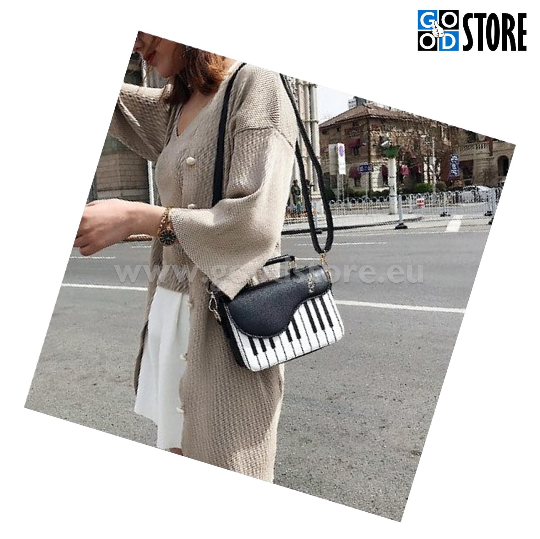 Naiste käekott, ristküliku kujuline, klaveriklahvide mustriga