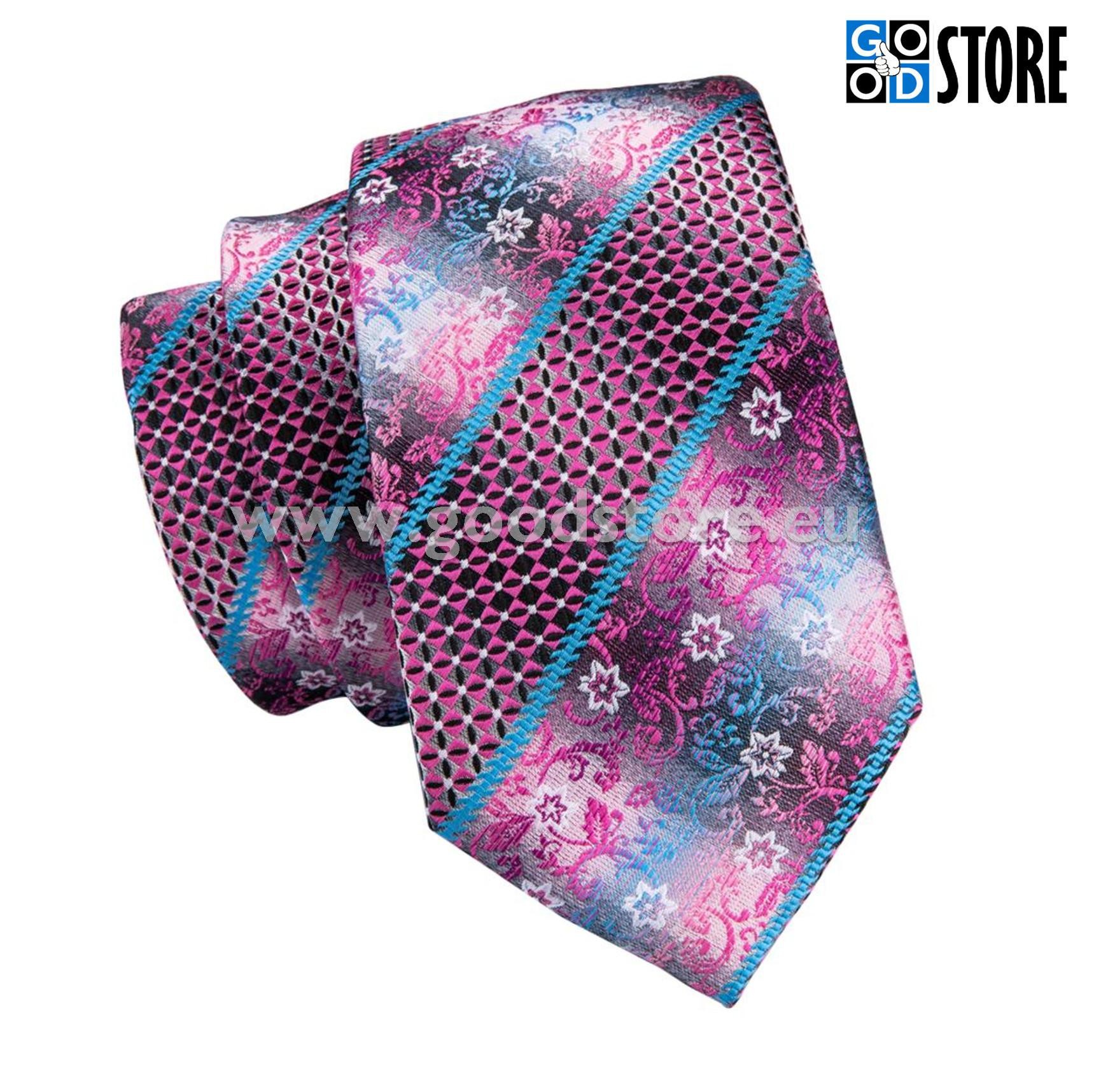 Lipsu komplekt mansetinööpide ja rinnataskurätikuga, soojades toonides