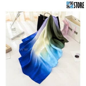 Naiste siidist rätik, ruudukujuline 90 x 90cm