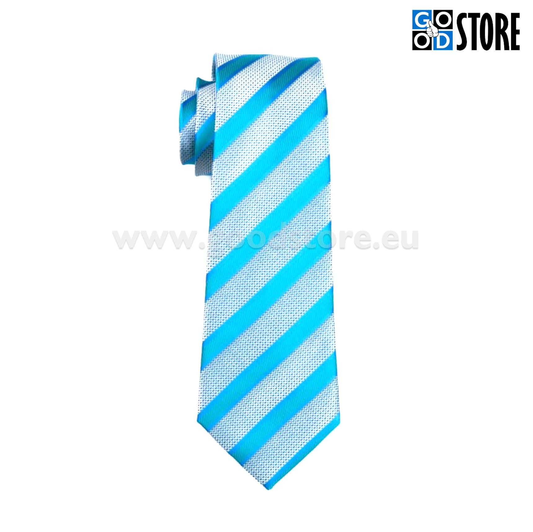 Luksusliku siidlipsu kinkekarp, esinduslik hõbehall harmoneeritud helesinisega