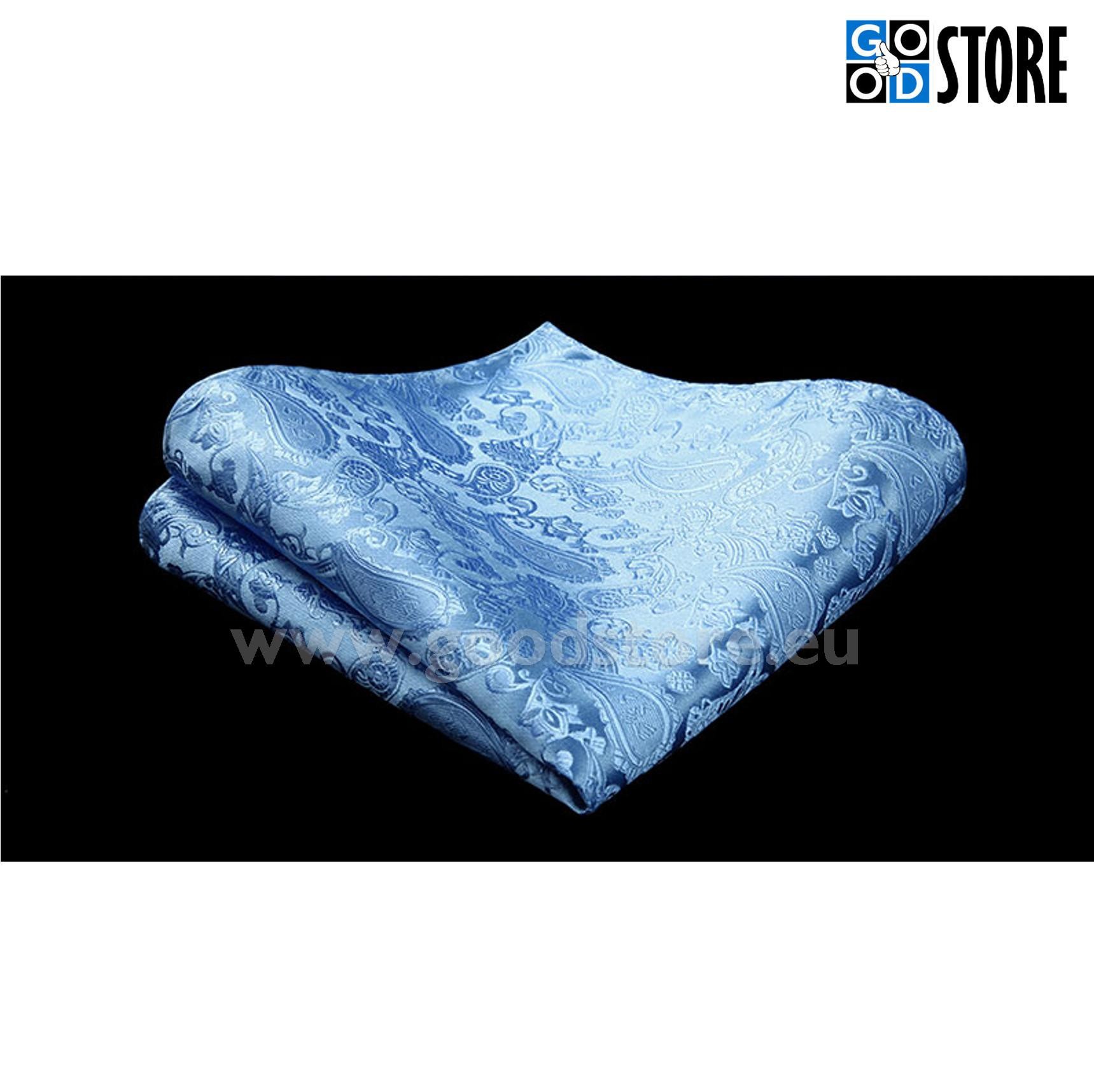 Luksuslik seotava lipsu komplekt, jääsinine