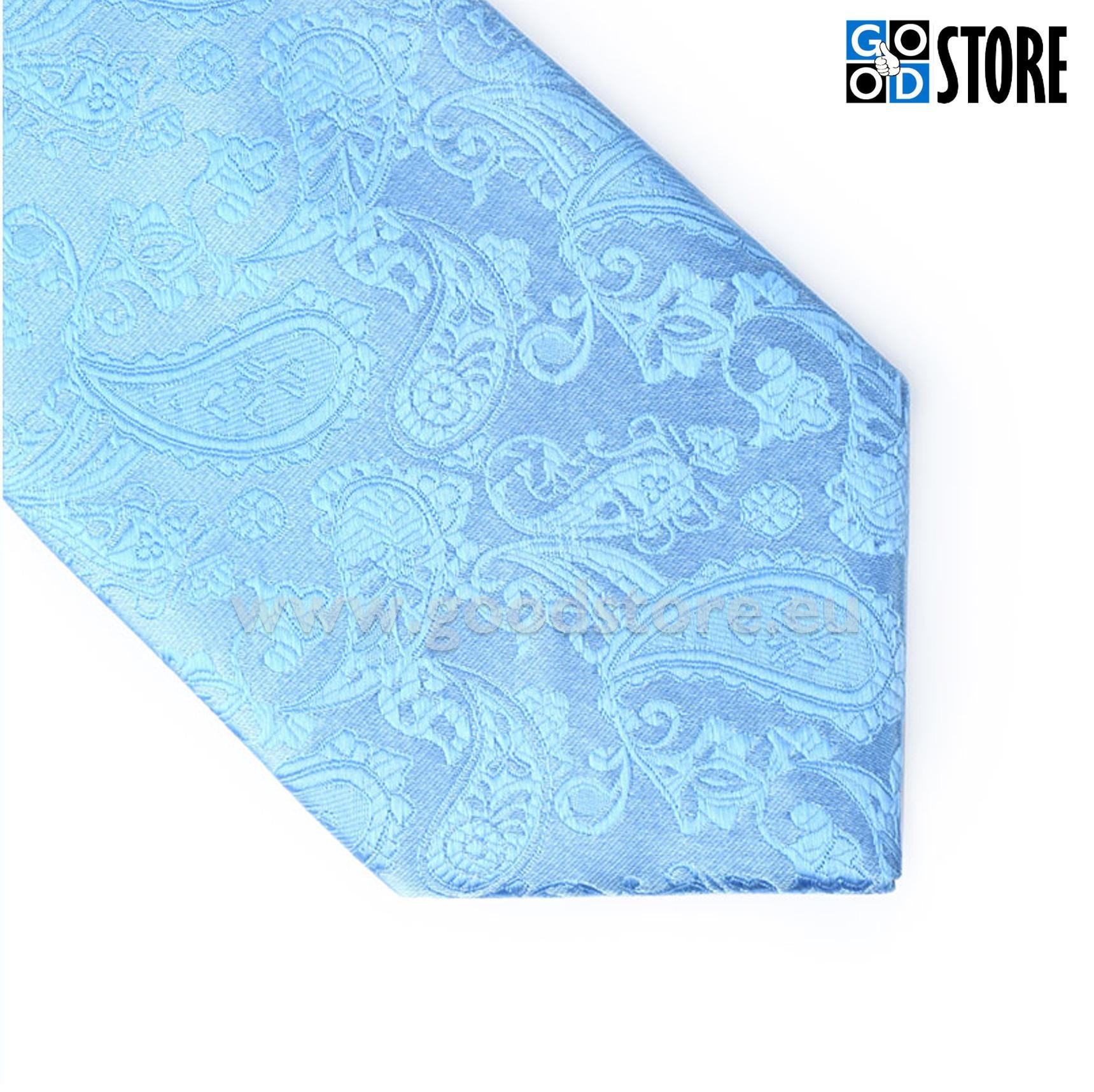 Luksuslik seotava lipsu komplekt, jääsinine