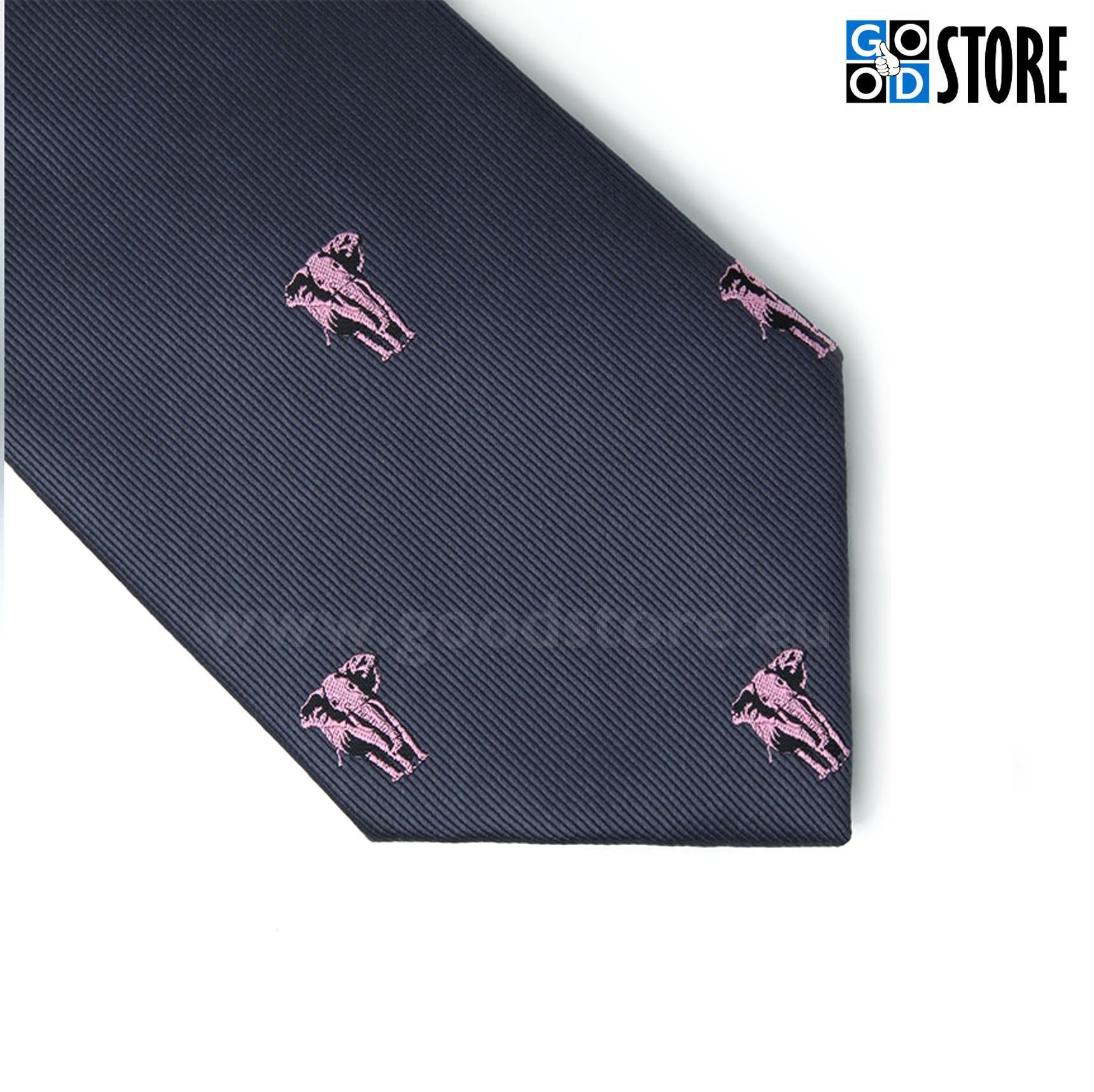 Esinduslik lipsu komplekt, tikitud elevantidega