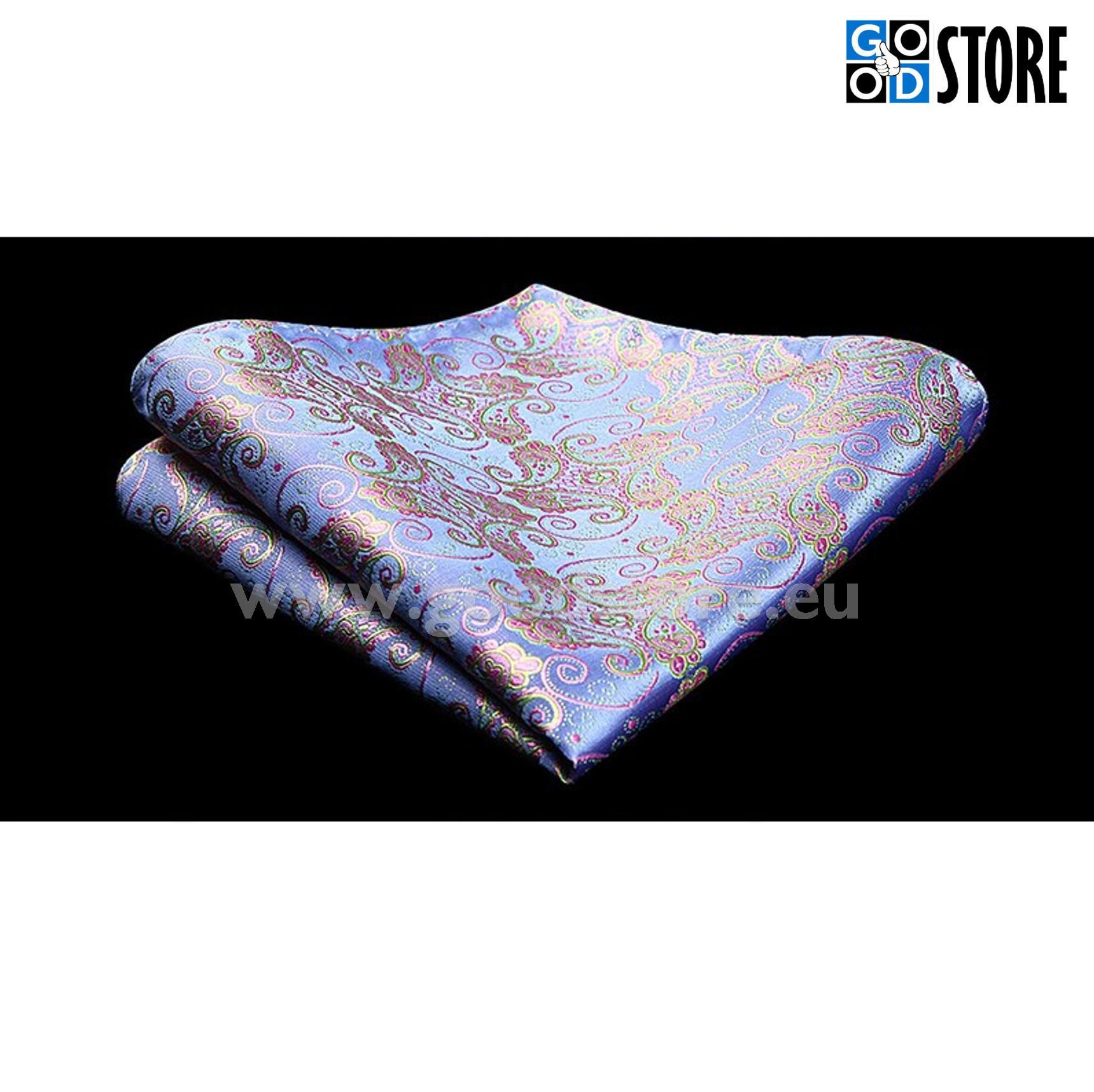 Luksuslik seotava lipsu komplekt, helkiv violetne