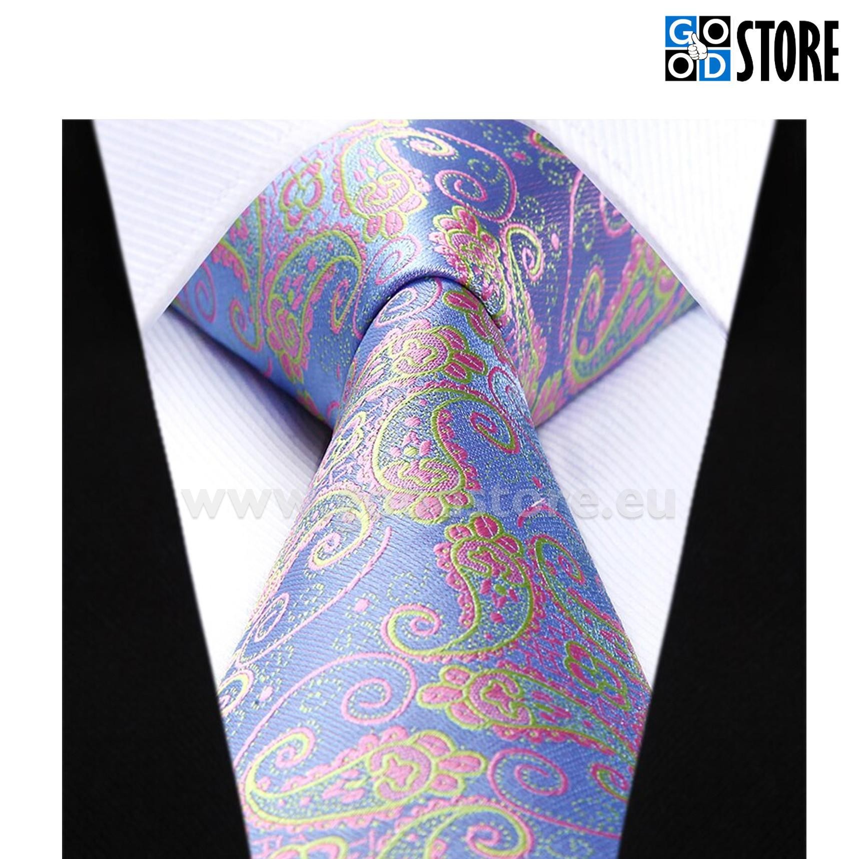 Luksuslik seotava lipsu komplekt, helkiv violetne