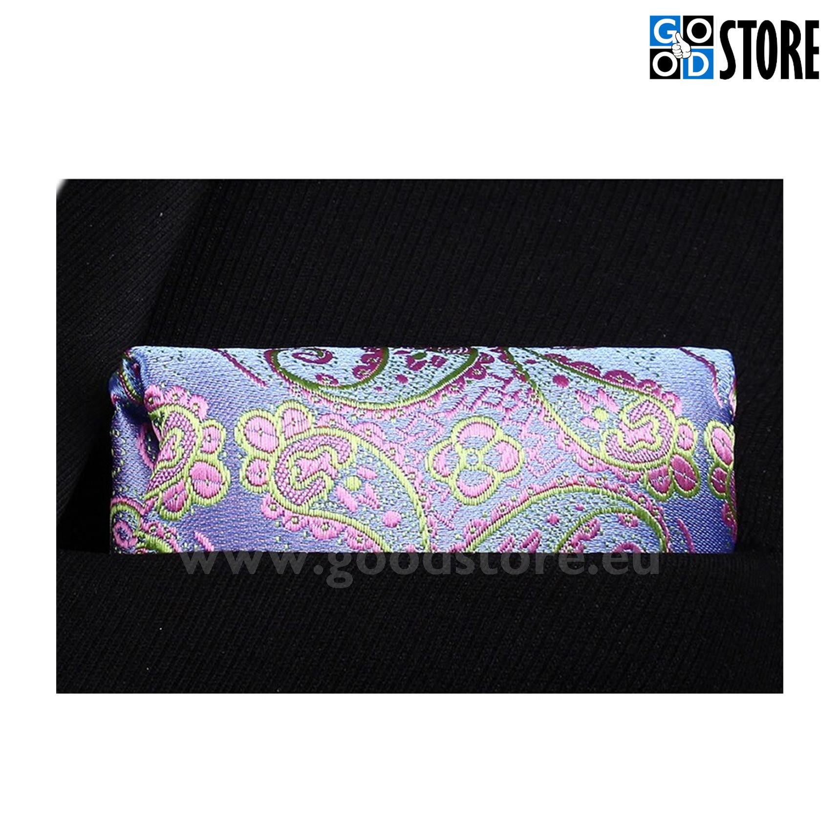 Luksuslik seotava lipsu komplekt, helkiv violetne