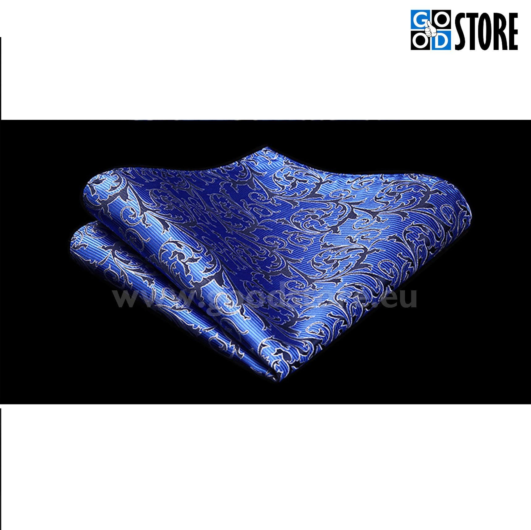 Stiilse lipsu komplekt, esinduslik sinine ja must