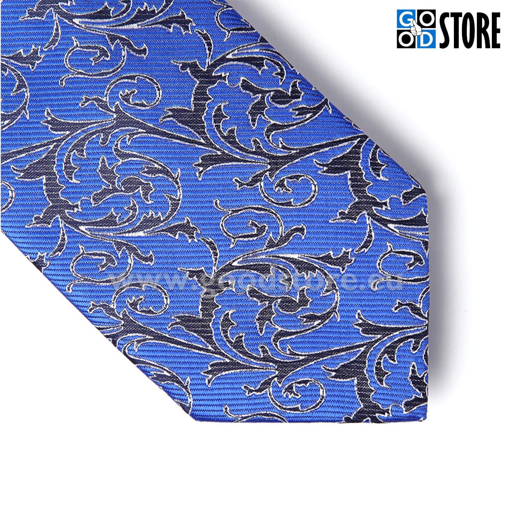 Stiilse lipsu komplekt, esinduslik sinine ja must