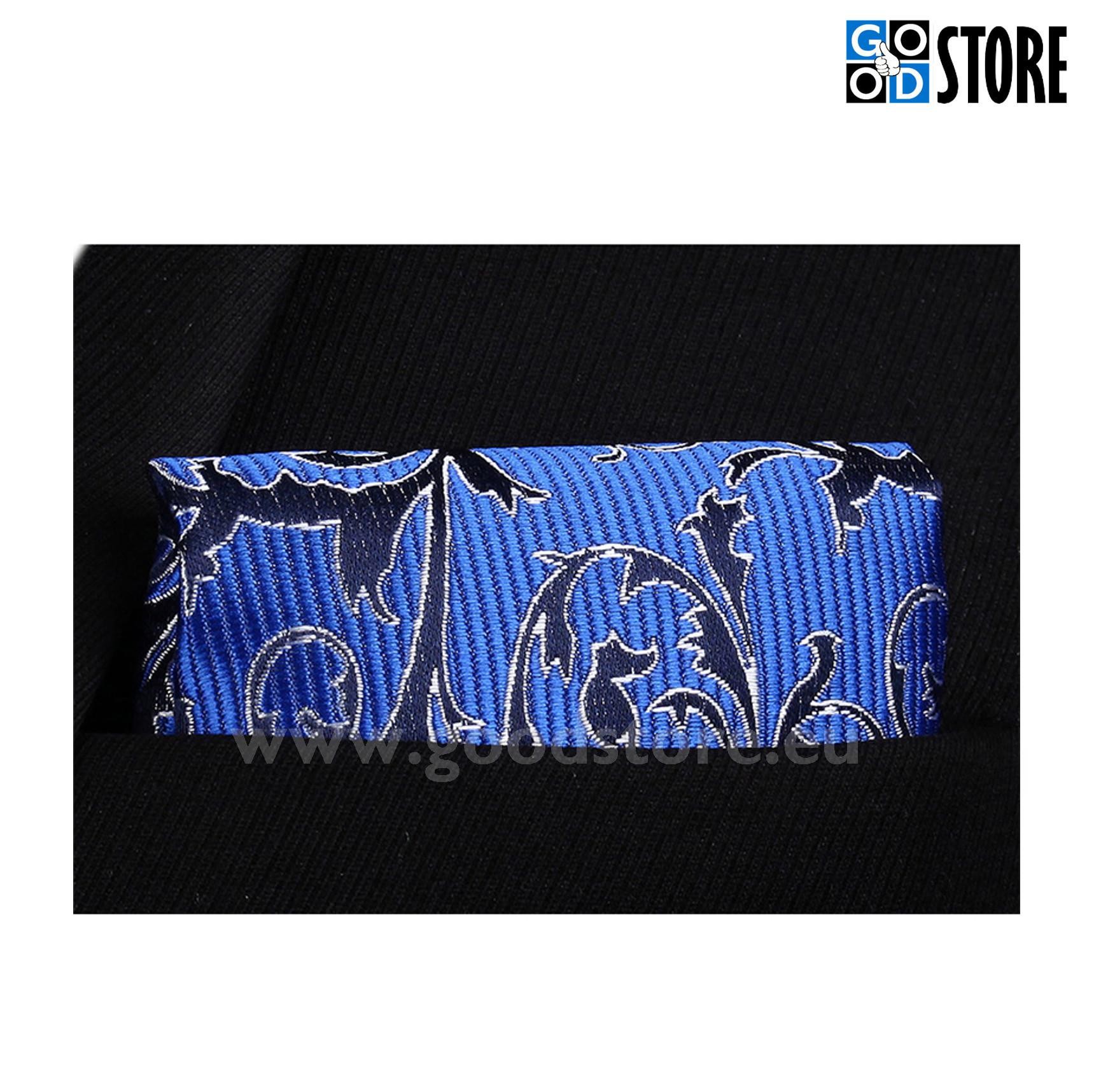 Stiilse lipsu komplekt, esinduslik sinine ja must