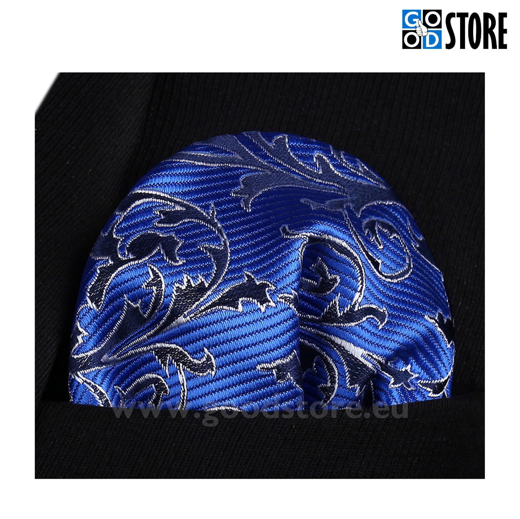 Stiilse lipsu komplekt, esinduslik sinine ja must