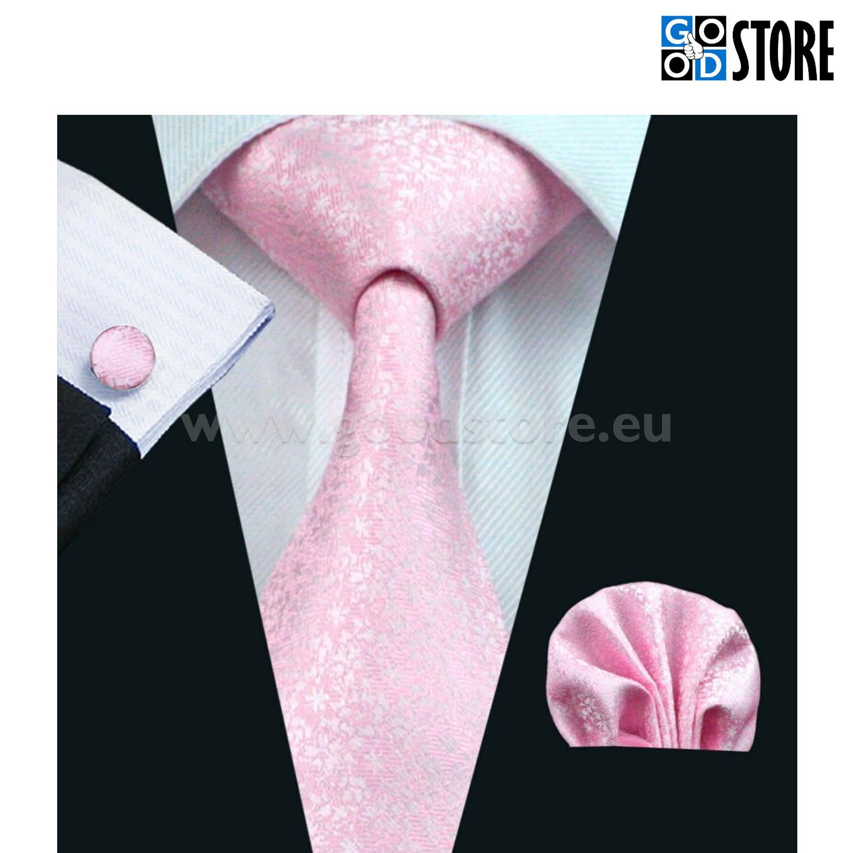 Noobel seotava lipsu komplekt, õrnroosa kergelt lilleline