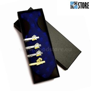 Eksklusiivne seotav lips ja lipsunõel kinkekarbis, "...seitse ööd", tumesinine