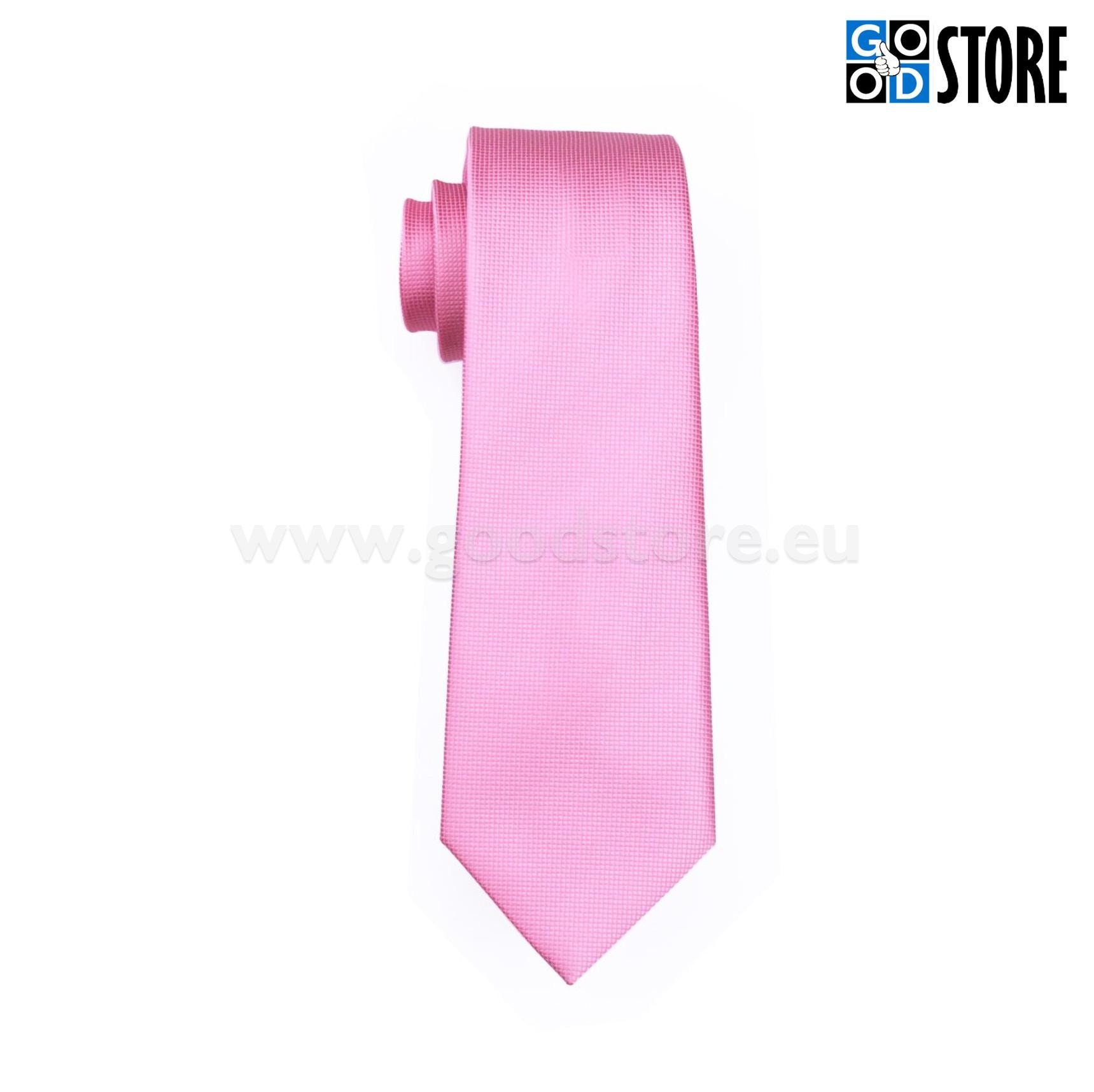 Luksuslik seotava lipsu komplekt, kergelt helkiv roosa