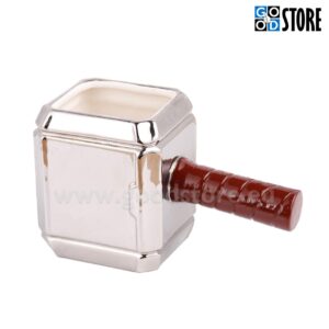 Kruus "Thori Vasar", keraamiline, efektne, hõbedane