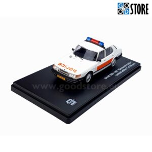 SAAB 900i Klassik Sedaan Hollandi Munitsipaalpolitsei M1987 1:43 skaalas