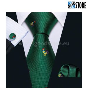 The Set of Necktie, 6025AF-green_cock-GoodStoreEU