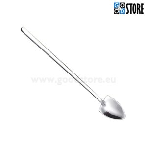 Teelusikas, pika varrega labidas, hõbedane