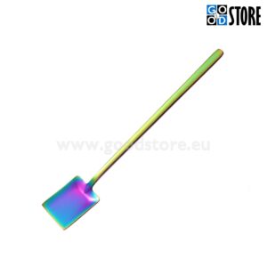 Teelusikas, pika varrega labidas, värviline