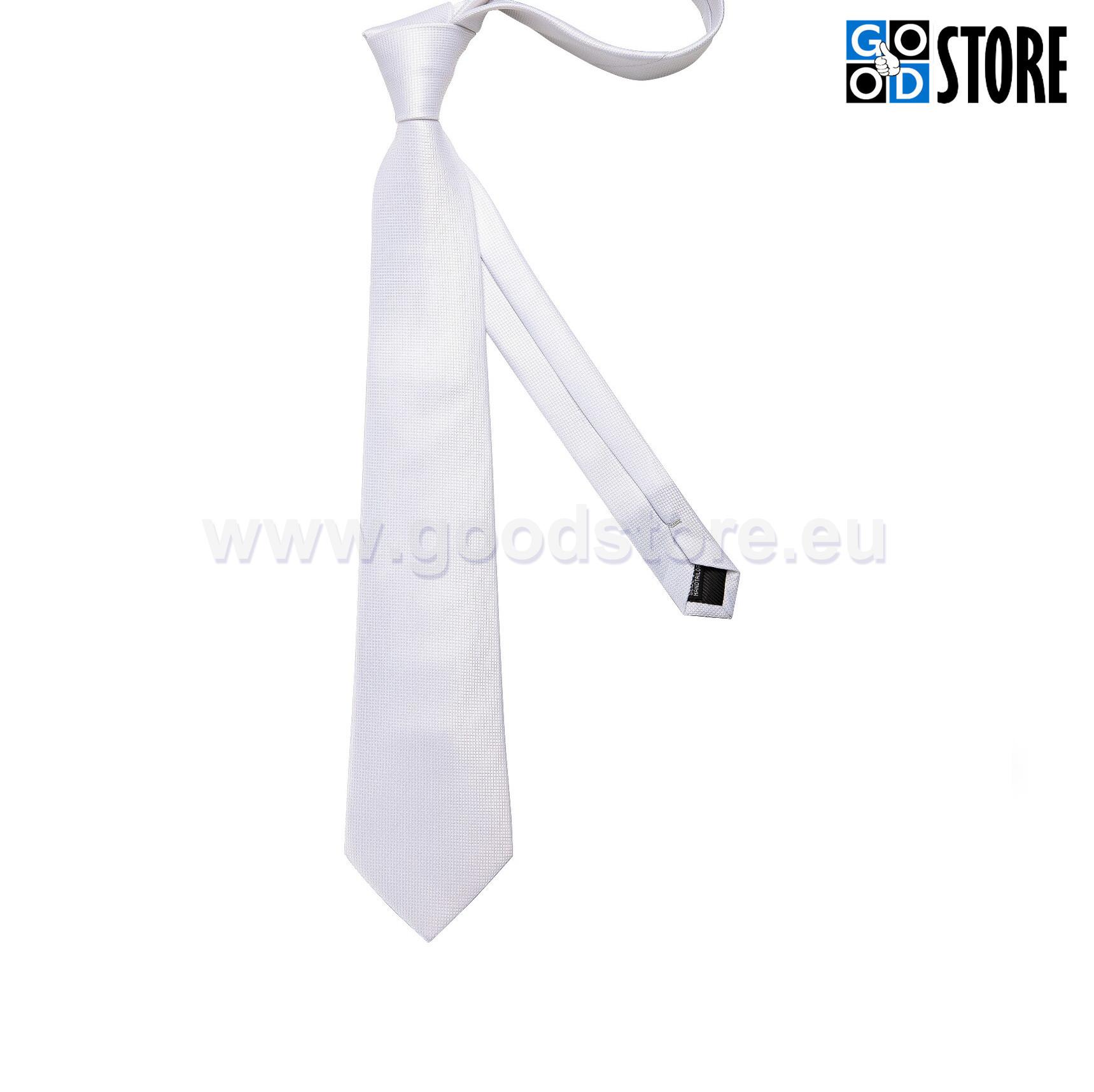 Esinduslik lipsu komlekt, 0341-soliidne-valge-GoodStore