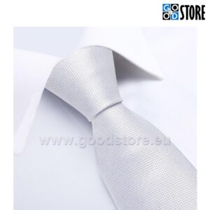 Esinduslik lipsu komlekt, N-0341-soliidne-valge-GoodStore