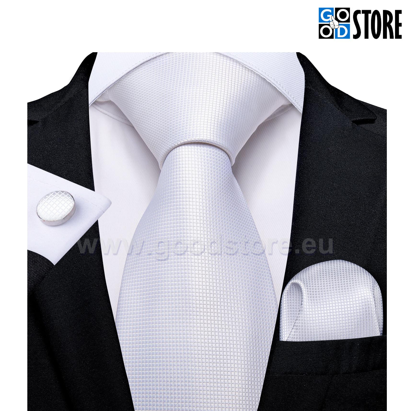 Esinduslik lipsu komlekt, N0341 formal-white-GoodStore
