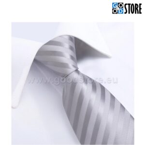 Luksuslik lipsu komlekt, N-7003-hõbehall-triibuline GoodStore