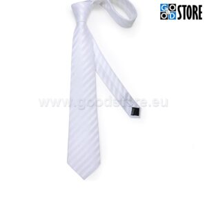 Luksuslik lipsu komlekt, N-7005-white-striped-GoodStore