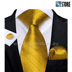 Luksuslik lipsu komlekt, N-7757-kuldne-särav-GoodStore