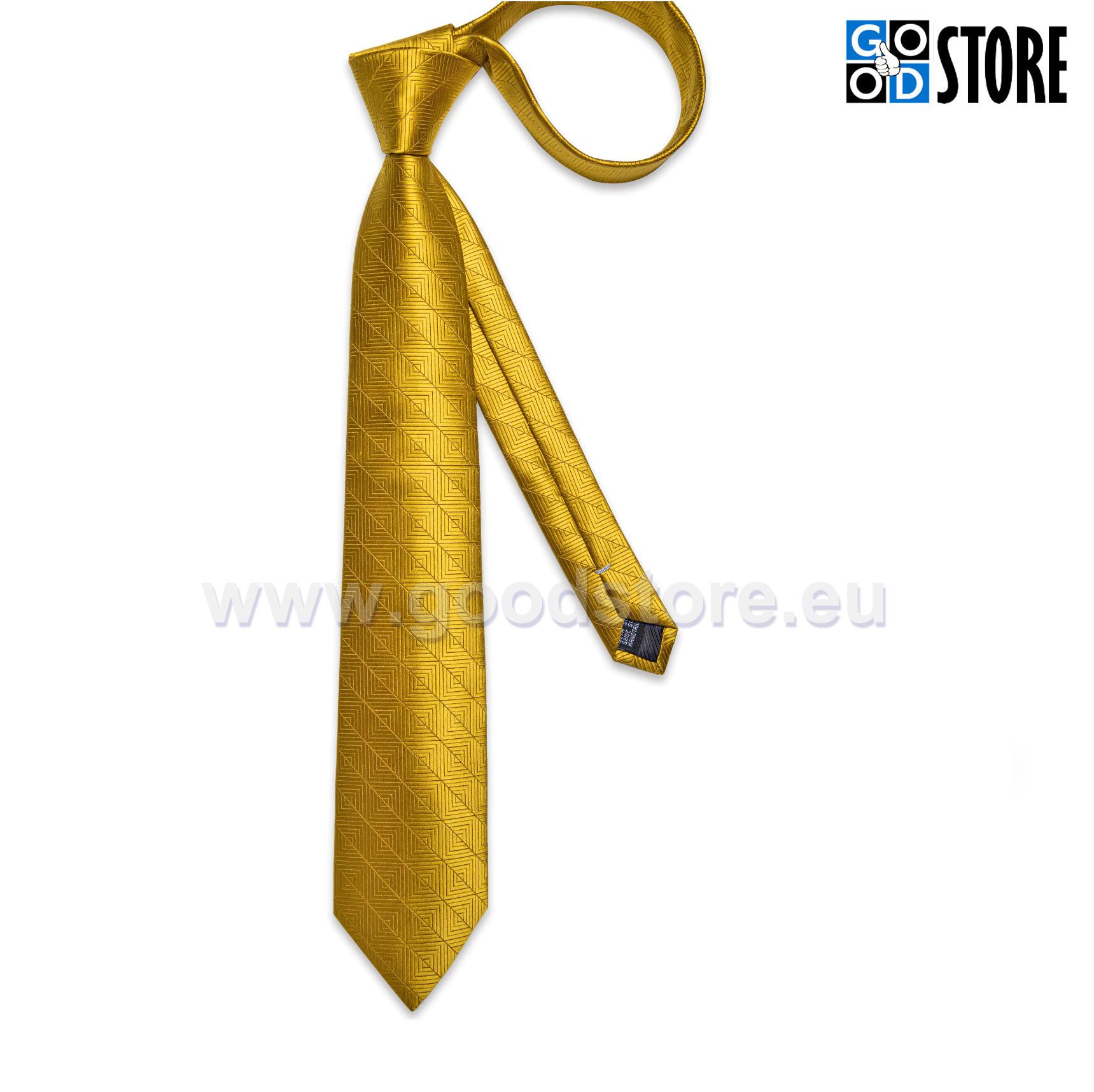 Luksuslik lipsu komlekt, N-7757 särav-kuldne-GoodStore