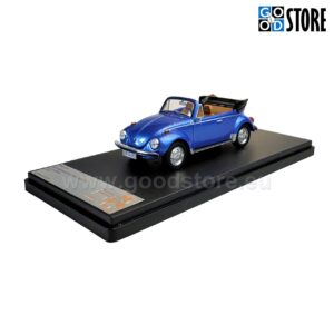 VW Super Beetle Convertible 1973 in Blue-GoodStore