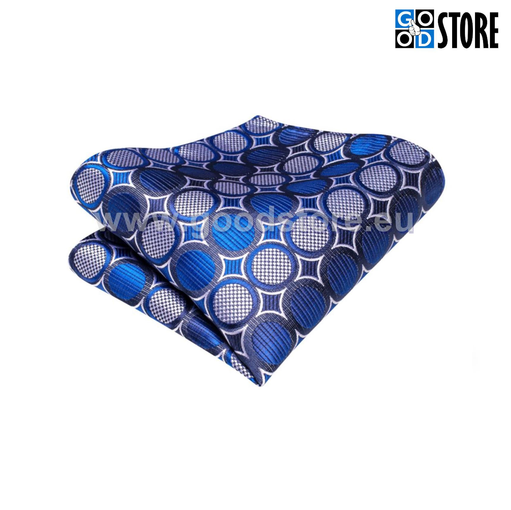 Pidulik lipsu komlekt, N3451-siniste-ringidega-GoodStore