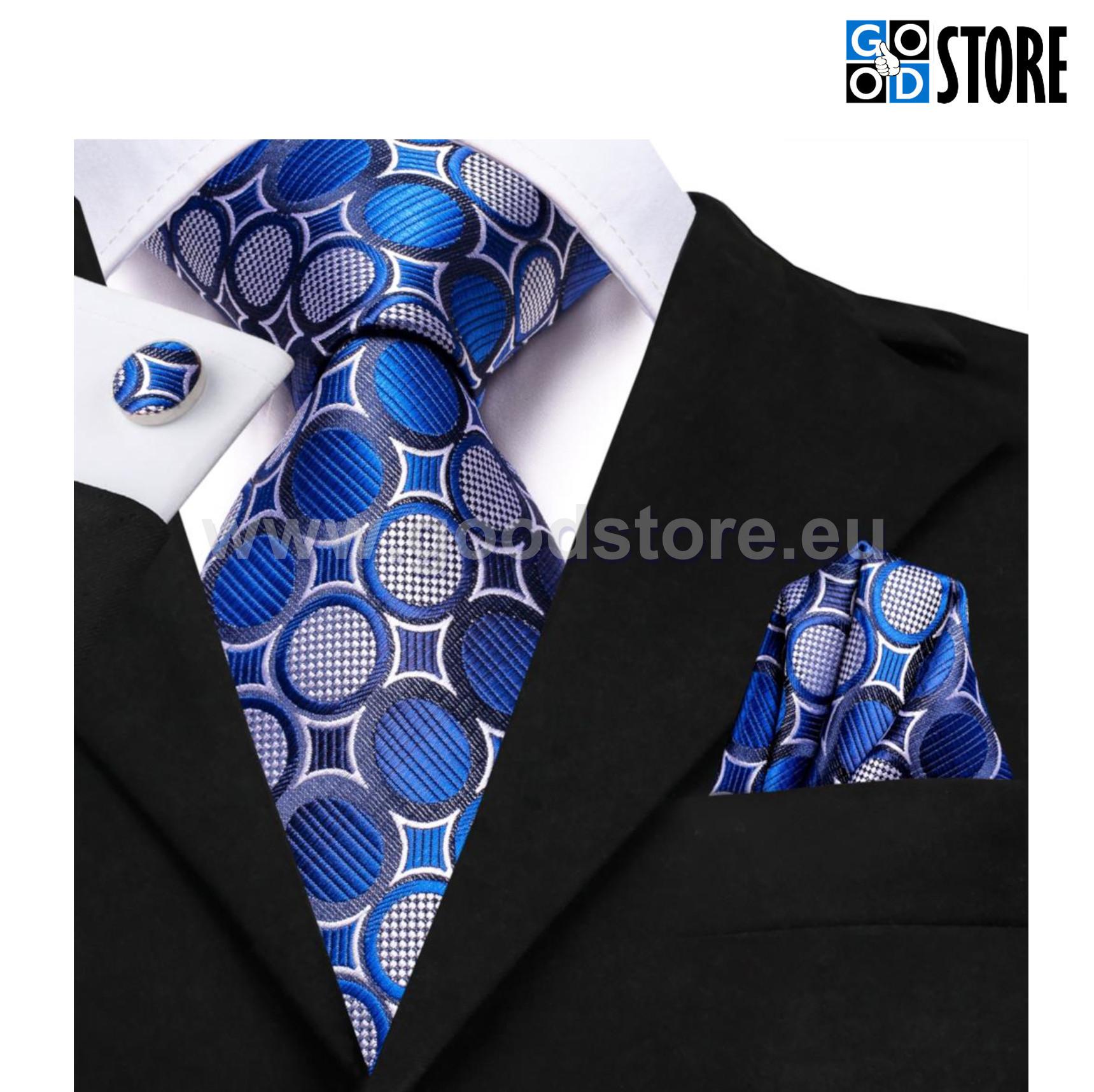 Pidulik lipsu komlekt, N3451 siniste ringidega-GoodStore