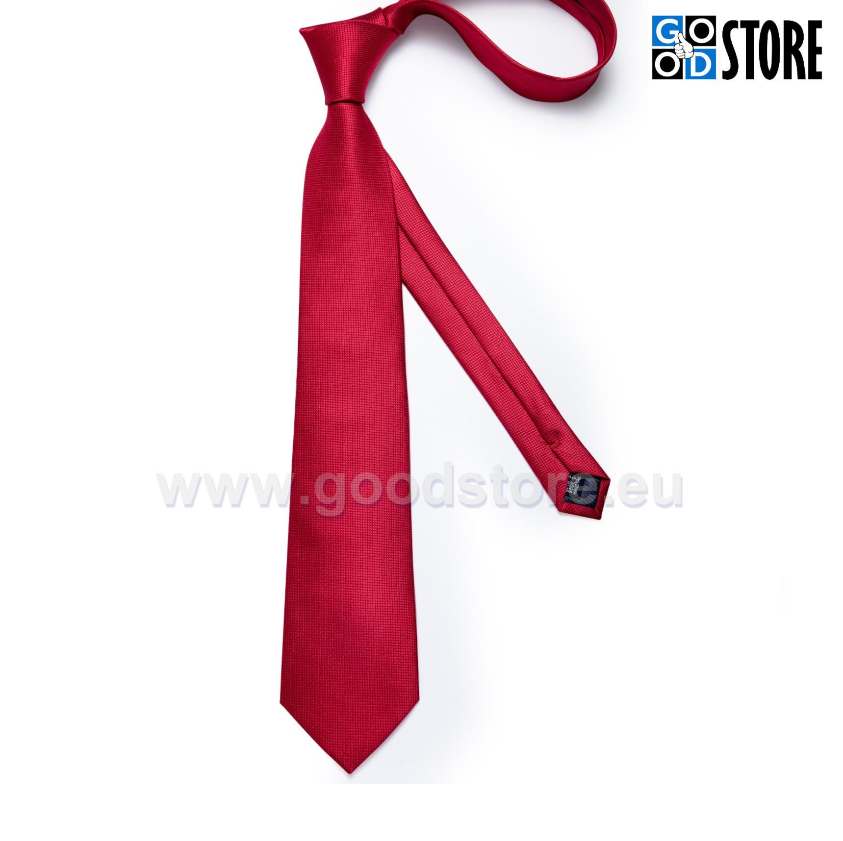 Wow kui ilus lipsu komlekt, N-0206 punane-GoodStore