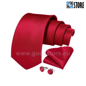 Wow kui ilus lipsu komlekt, N0206 punane-GoodStore